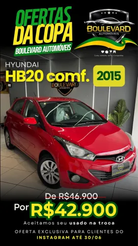 Hyundai HB20 Comf./c.plus/c.style 1.0 Flex 12V 2015
