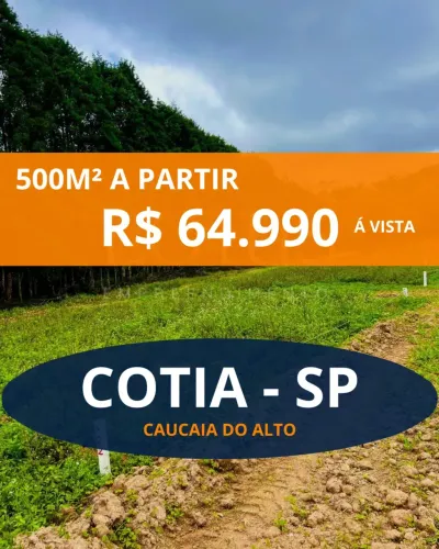 81C- COTIA CAUCAIA DO ALTO PARCELE EM 60X