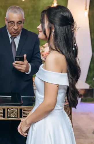 Vestido de noiva Cetim