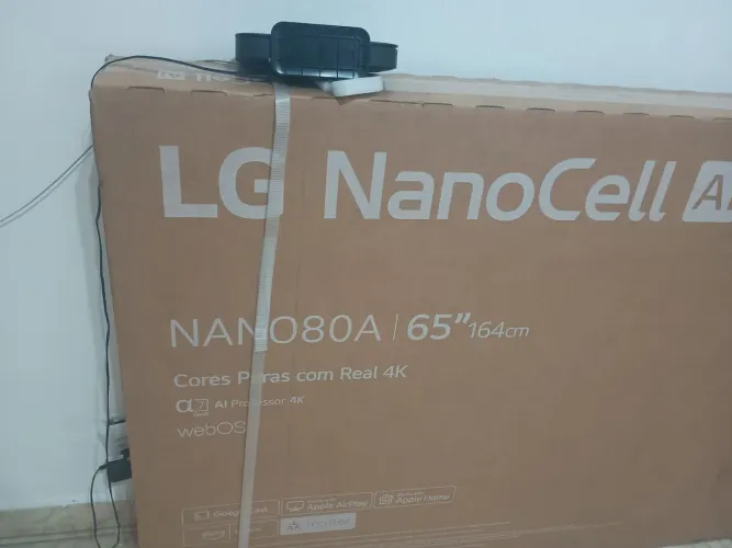 Vendo Tv LG 65 polegadas 4k NOVA