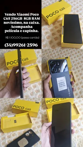 Vendo celular Poco C65 256GB 8Gb RAM