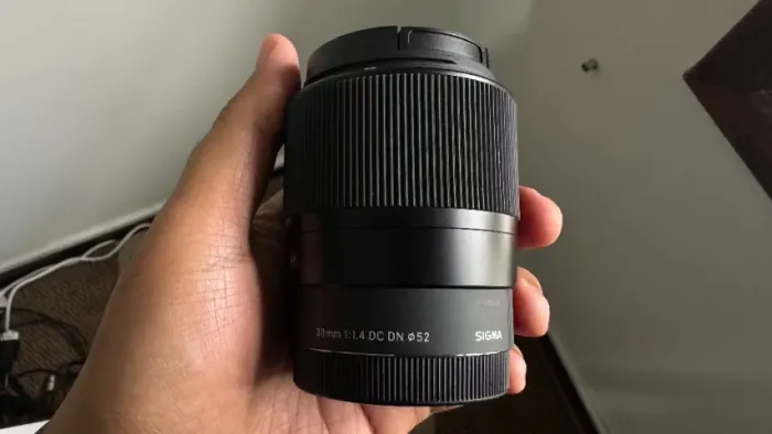 Lente Sigma 30mm F/1.4 Dc Dn Para Sony E Sony E Preto