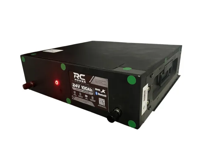 Bateria 24V 100 HA com BMS JK BLUETOOTH