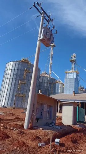 Construção e manutenção em rede elétrica
