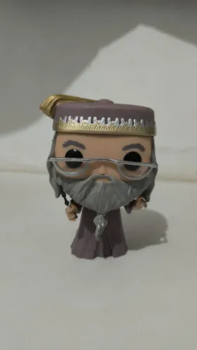 Funko Pop! Harry Potter - Albus Dumbledore com Varinha #15 (Usado, sem caixa)