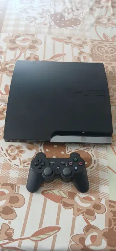 Play station 3 Slim Desbloqueado lotado de jogos TOP!