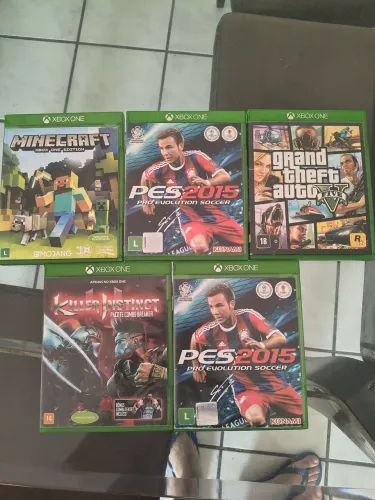 Jogos Xbox one R$5 qualquer um, mídia física (não sei se funcionam)