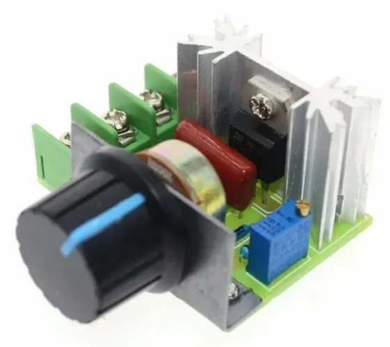 Dimmer para Máquinas até 2000w 50~220v Scr Regulador de Tensão Eletrônico Pwm