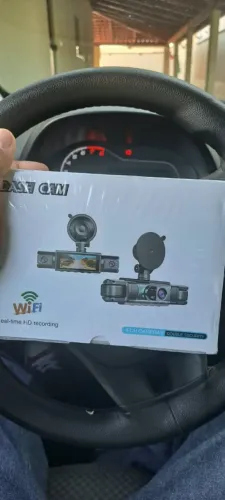 Câmera veicular 4k lacrado 