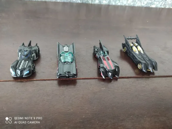 Coleção Hot Wheels Batmóvel