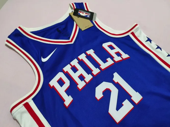 REGATA NIKE JAMES HARDEN PHILADELPHIA 2024/25 ICON EDITION ORIGINAL NOVA LEIA DESCRIÇÃO