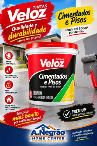 Cimentados e piso
