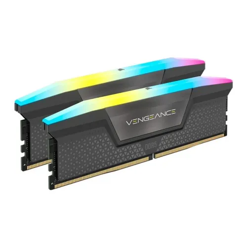 Memória Corsair Vengeance RGB 32GB (2x16GB) DDR5 5600MHz CL40 AMD EXPO Garantia Vitalícia
