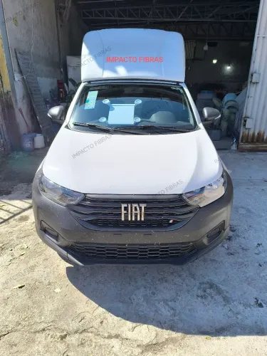 Capota baú de fibra Para Saveiro/Strada pronta entrega 
