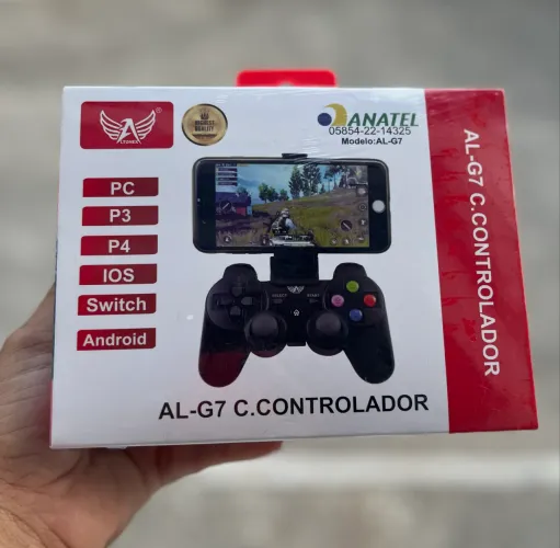 Controle Bluetooth Pc,Ps3,Ps4 e celular 