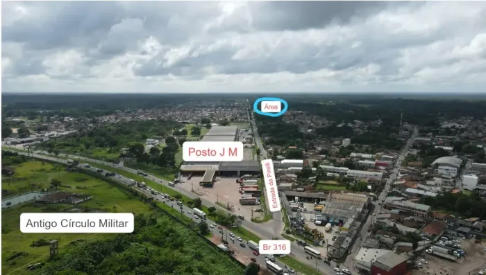 Terreno com 77.000 metros quadrados em Mirizal - Marituba - PA