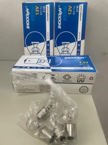 Lâmpada 1 polo universal 12v 21w BA15s
