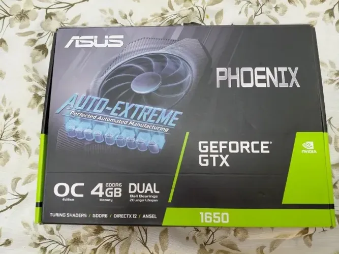 Placa de Video Geforce GTX 1650 + Fonte 400W