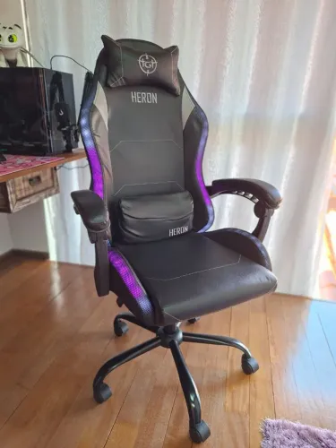 Cadeira Gamer TGT RGB com LED