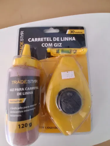 Carretel de linha com Giz