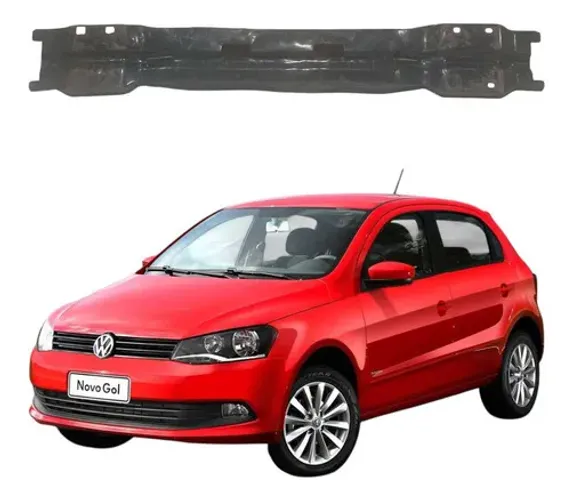 Alma Parachoque Traseiro Volkswagen Gol G5 G6 2009 A 2012