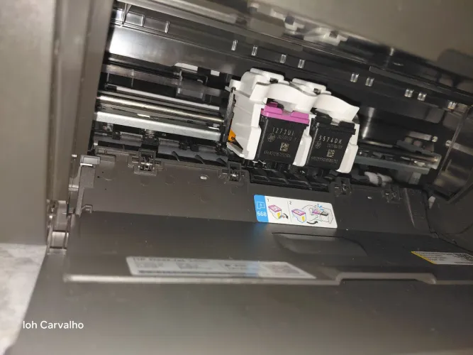 Impressora hp + kit de recarga