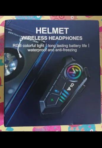 Intercomunicador pra capacete v10