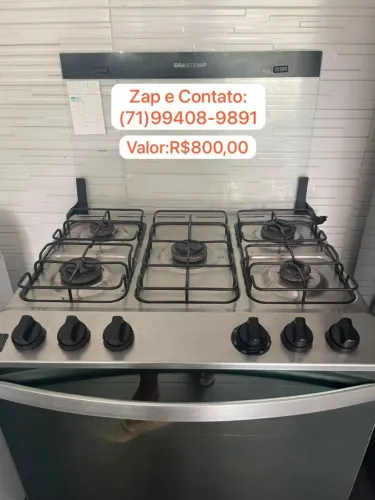 Vendo um fogão de 5 bocas super conservado