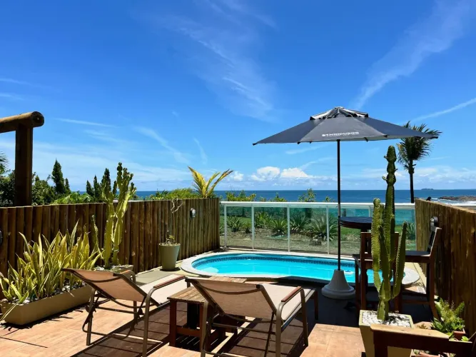 Apartamento com 1 dormitório para alugar, 85 m² por R$ 7.000,00/mês - Ondina - Salvador/BA