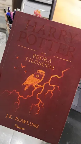 Livro harry potter pedra filosofal