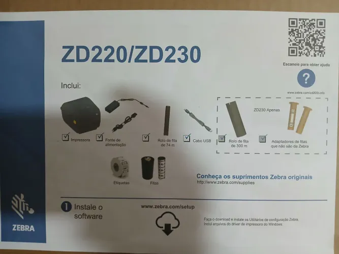 Empressora zd220/zd230