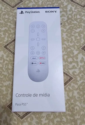 Controle de midia Playstation 5