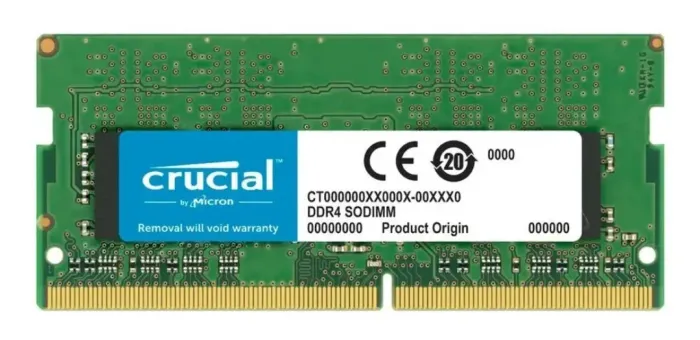 Memória RAM Crucial 32GB DDR4-3200 SODIMM CT32G4SFD832A