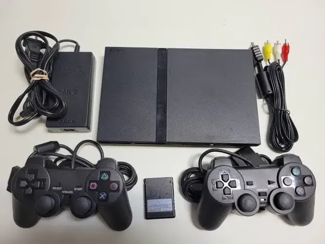 Playstation 2 Slim + hd 500gb
