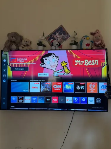 Smart tv crystal Samsung 60 polegadas em perfeito estado