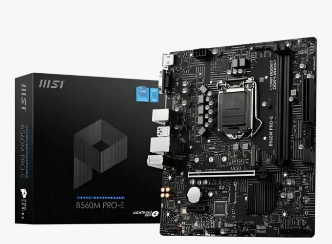 Vendo placa-mãe Msi B560m Pro-e, Intel Lga 1200 Max