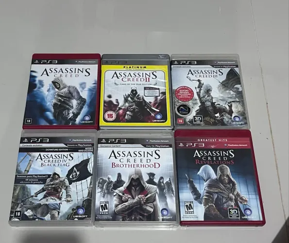 Coleção Assassin?s Creed para PS3
