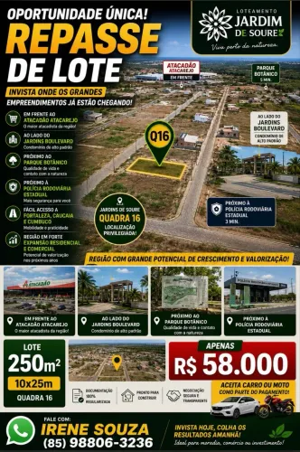 Repasse de Lote - Empreendimento Caucaia