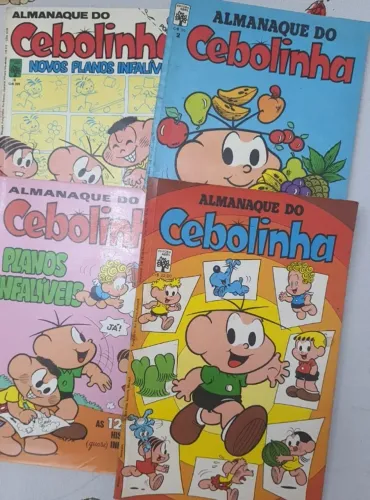 COLEÇÃO COMPLETA - ALMANAQUES DO CEBOLINHA - Editora Abril (ANTIGOS)