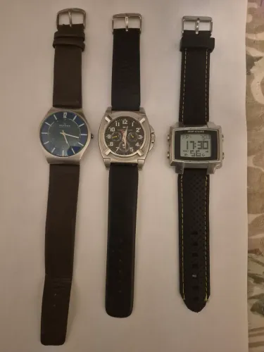 3 relógios de pulso masculino