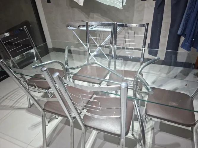 Mesa de jantar 6 lugares