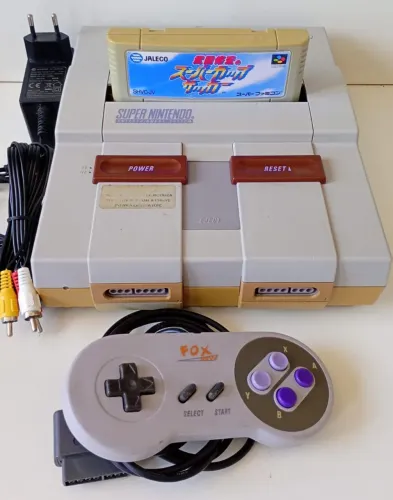 Super Nintendo Fat completinho