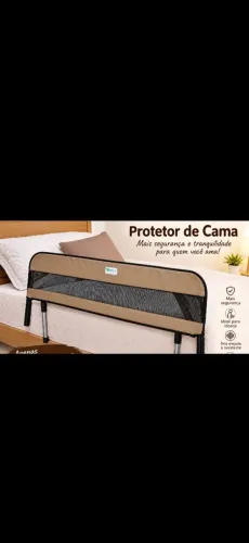 Protetor para cama semi novo