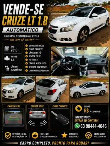 Chevrolet Cruze HB Sport LT 1.8 16V Flexp. 5P AUT 2013