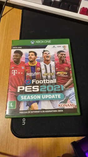 Jogo pes 2021 mídia física xbox one