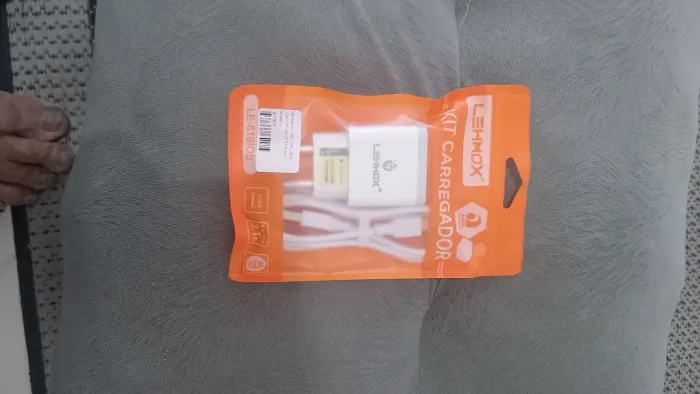 Kit Carregador Usb 3.1A 12W C/Cabo iPhone LE-519 Lehmox