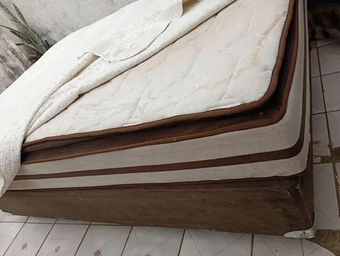 Cama box casal