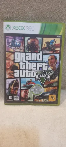 GTA V xbox 360 original com mapa