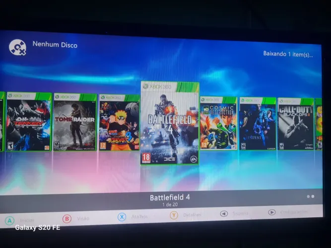 Xbox 360 desbloqueado e com jogos 