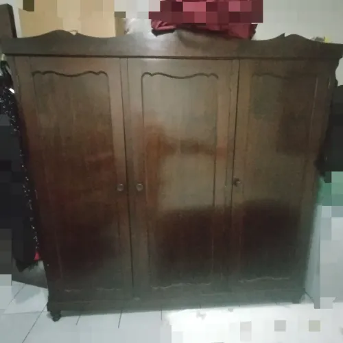 Conjunto de Móveis quarto Antigo de Madeira